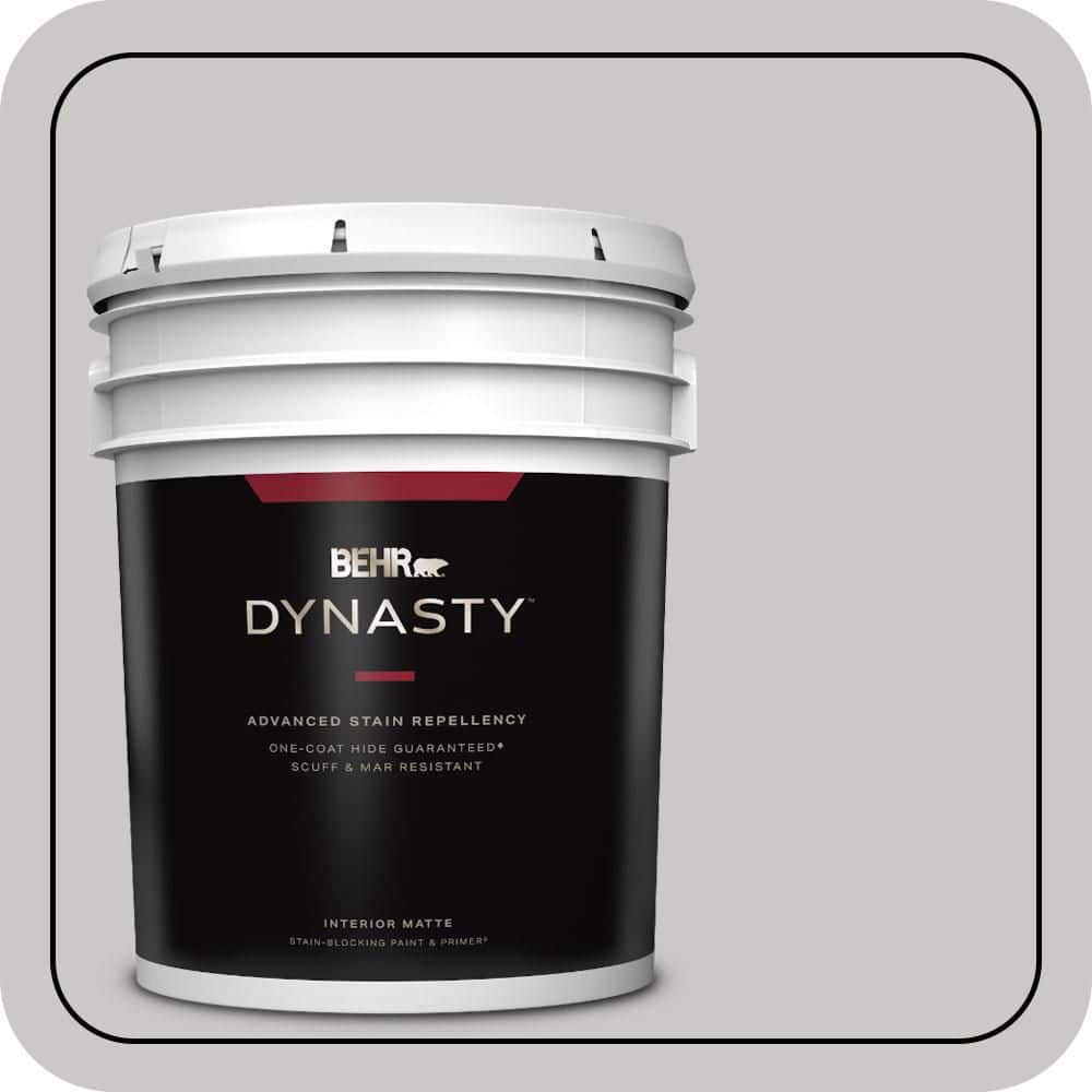 5 gal. #790E-2 Gentle Rain Matte Interior Stain-Blocking Paint & Primer price history on PriceWatchPro