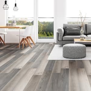 Lovington Oak 9.4 in. W x 48 in. L Waterproof Hybrid Resilient Flooring (18.8 sqft/case)