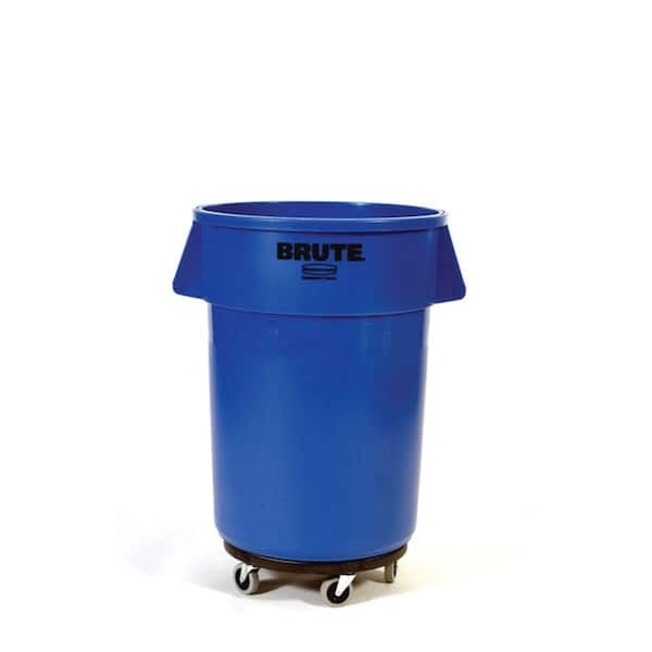 Brute Trash Can Dolly with Brute 44 gal. Trash Can