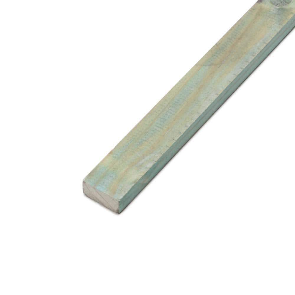 1 in. x 2 in. x 8 ft. Borate Pressure-Treated Board 64233-08 - The