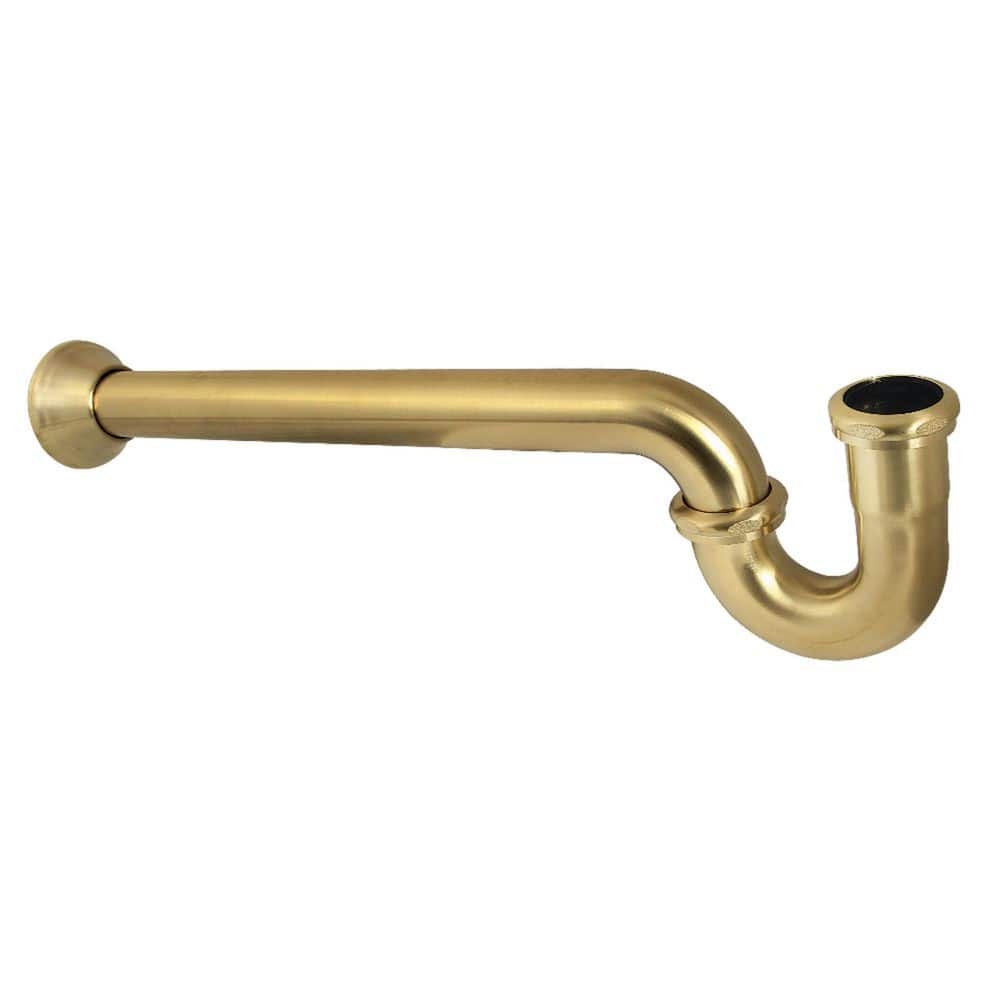 Vintage 1-1/4 Inch 18-Gauge Decor P-Trap in Brushed Brass price history on PriceWatchPro