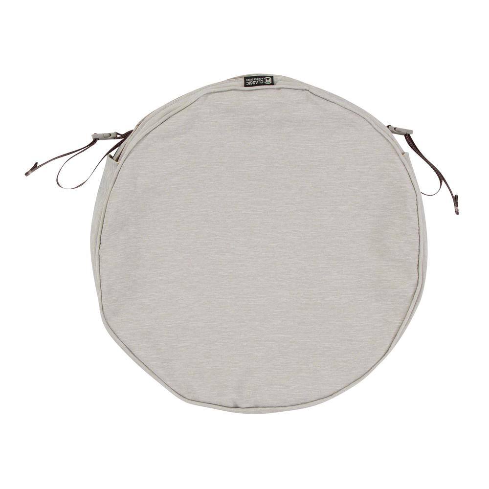 grey circle cushion