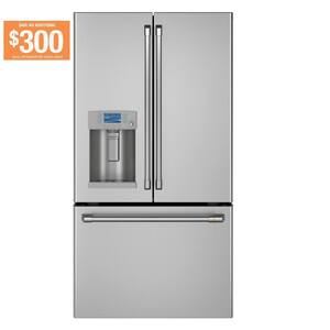 27.8 cu. ft. Smart French Door Refrigerator with Hot Water Dispenser in Stainless Steel, ENERGY STAR
