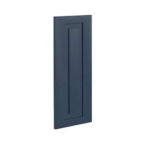 Grayson Mythic Blue Plywood Shaker Assembled Kitchen Cabinet End Panel 0.75 in W x 12 in D x 30 in H