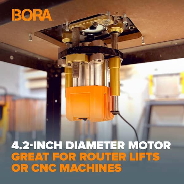 BORA 15 Amp 3.25 HP Soft Start Fixed Base Router PM-6250 - The
