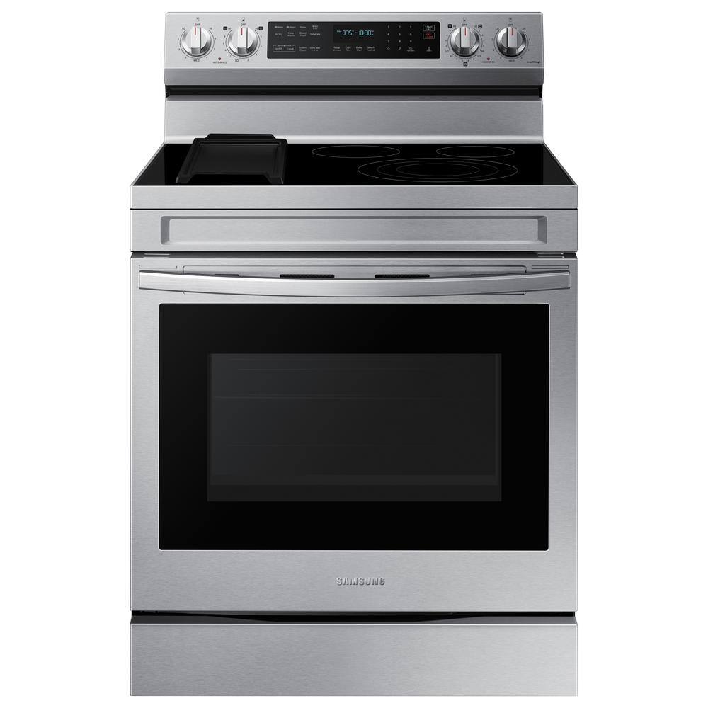 Samsung 6.3 cu. ft. Smart Freestanding Electric Range with Air Fry and