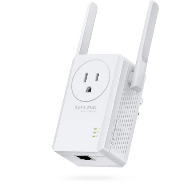 TP-LINK N300 Universal Wi-Fi Range Extender with Outlet Passthrough