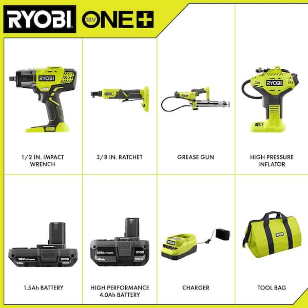 RYOBI ONE+ 18V Cordless Automotive 