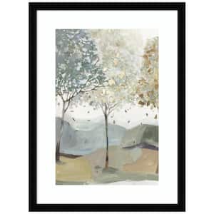 "Breezy Landscape Trees III "by Allison Pearce 1-Piece Wood Framed Giclee Nature Art Print 21 in. x 16 in.