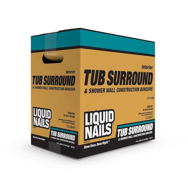 Liquid Nails LN-915 10 oz. Tub Surround and Shower Adhesive