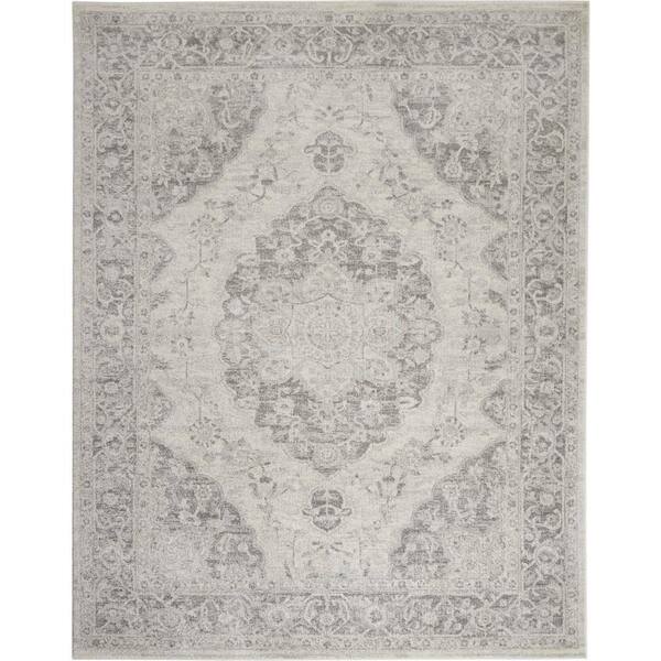 Nourison Ivory Cushioned Vinyl-coated Non-slip Rug Pad - Bed Bath & Beyond  - 7594826