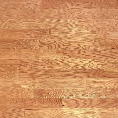 3 8 In Red Oak Engineered Hardwood Hardwood Flooring The Home Depot