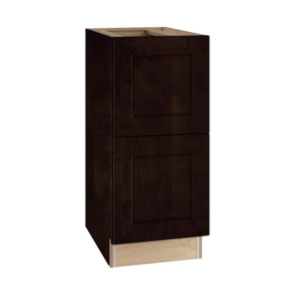 Newport 18 in. W x 21 in. D x 28.5 in. H Assembled Plywood Desk Drawer Base Bath Cabinet in Manganite with Soft Close