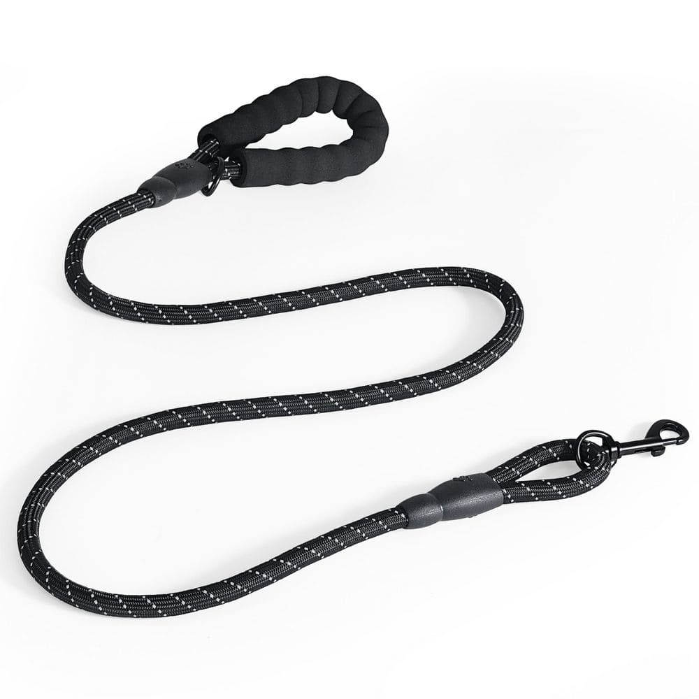 58.7 in. Nylon Durable Dog Leash with Comfortable Foam Handle