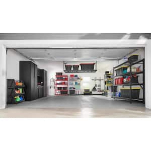 18.4 in. x 18.4 in. Gray Commercial PVC Garage Flooring Trim Kit
