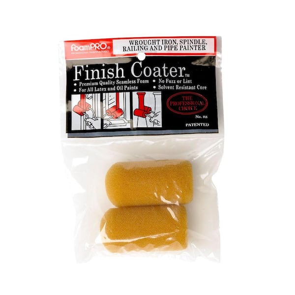 FoamPRO 2-1/2 in. x 5/8 in. Wrought Iron Painter Foam Roller Cover (2-Pack)