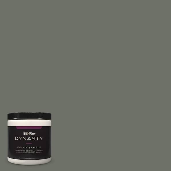 BEHR DYNASTY 8 oz. #ECC-41-3 Laurel Oak Eggshell Enamel Stain-Blocking Interior Paint & Primer Sample