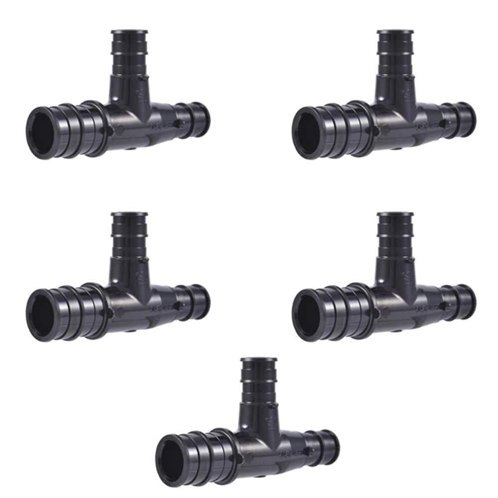 3/4 in. x 1/2 in. x 1/2 in. PEX-A Poly Expansion Reducing Tee Fitting (5-Pack) price history on PriceWatchPro