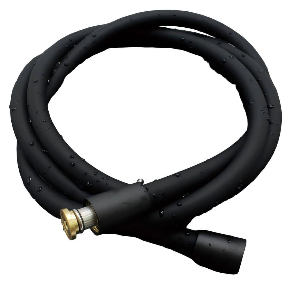 Silicone Shower Hose with Spare Washers, Anti-Kink Designed Replacement Handheld Shower Hose, Black price history on PriceWatchPro