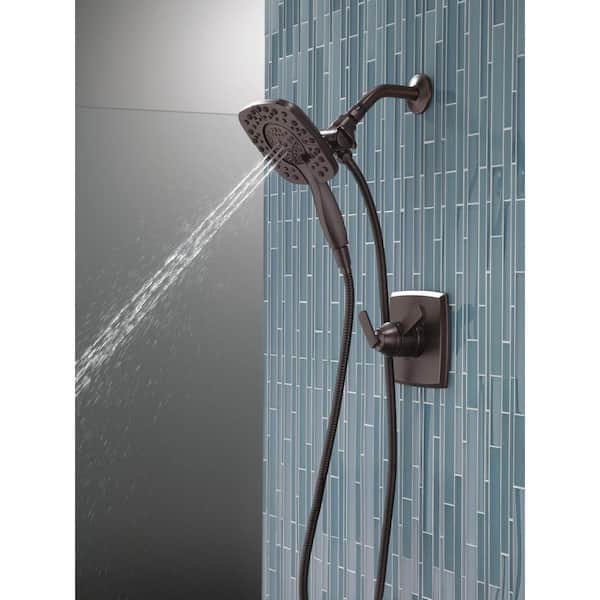 Delta In2ition Venetian Bronze 4-Spray Dual Shower Head 1.75-GPM (6.6-LPM)