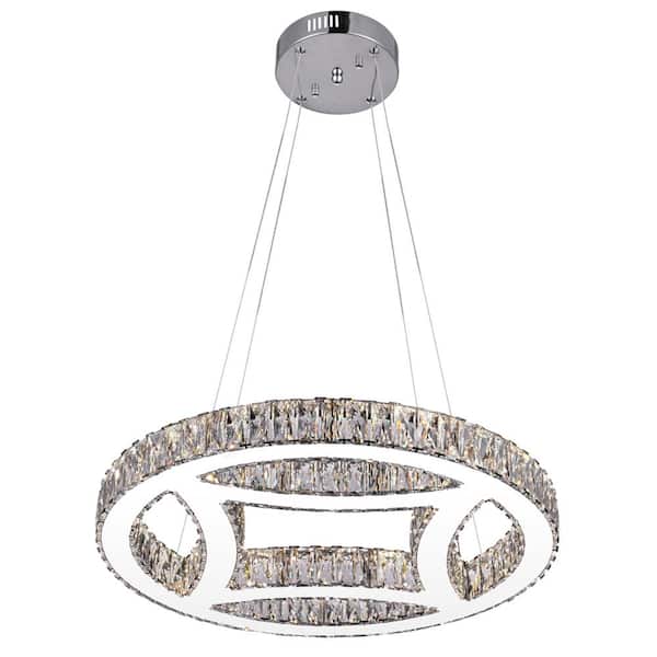Beyond LED Chandelier With Chrome Finish