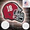 Evergreen New York Giants Helmet 19 in. x 15 in. Plug-in LED