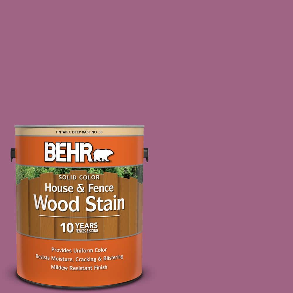 1 gal. #M120-6 Love Poem Solid Color House and Fence Exterior Wood Stain