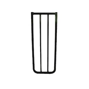 10-1/2 in. Extension for Stairway Special or Auto Lock Gate in Black