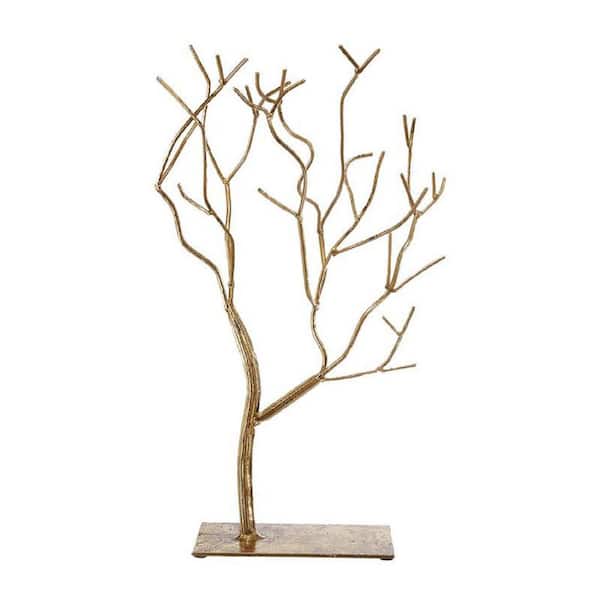 Gold 3 in. x 15 in. Branch Metal Other