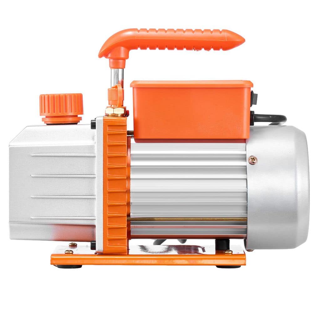 AC Vacuum Pump and Gauge Set, 4.5 CFM 1/3 HP, Single Stage Rotary Vane HVAC Vacuum Pump, A/C Manifold Gauge Kit price history on PriceWatchPro