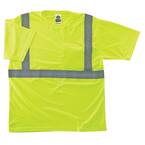GloWear 8289 3X-Large Hi Vis Lime Type R Class 2 T-Shirt