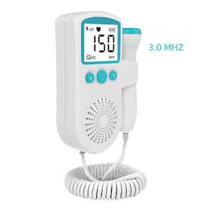 Fetal Heart Rate Monitor Home Pregnancy Baby Fetal Sound Heart Rate Detector in Green
