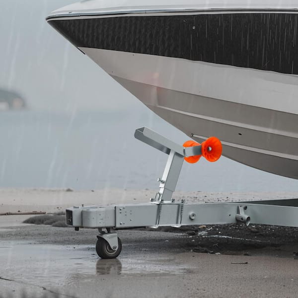 Polyurethane Roller Winch Stand U-bolt Mounting Winch Adjustable Boat ...