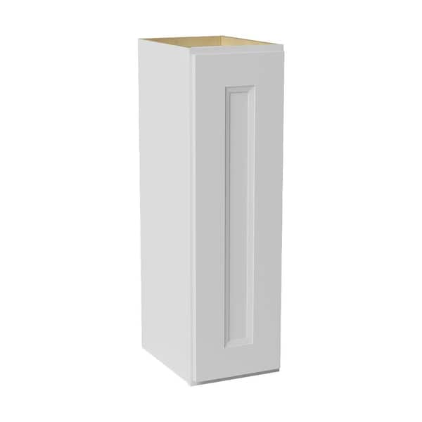 9 in. W x 12 in. D x 30 in. H Ready to Assemble Double Shaker Wall Kitchen Cabinet in Newport White