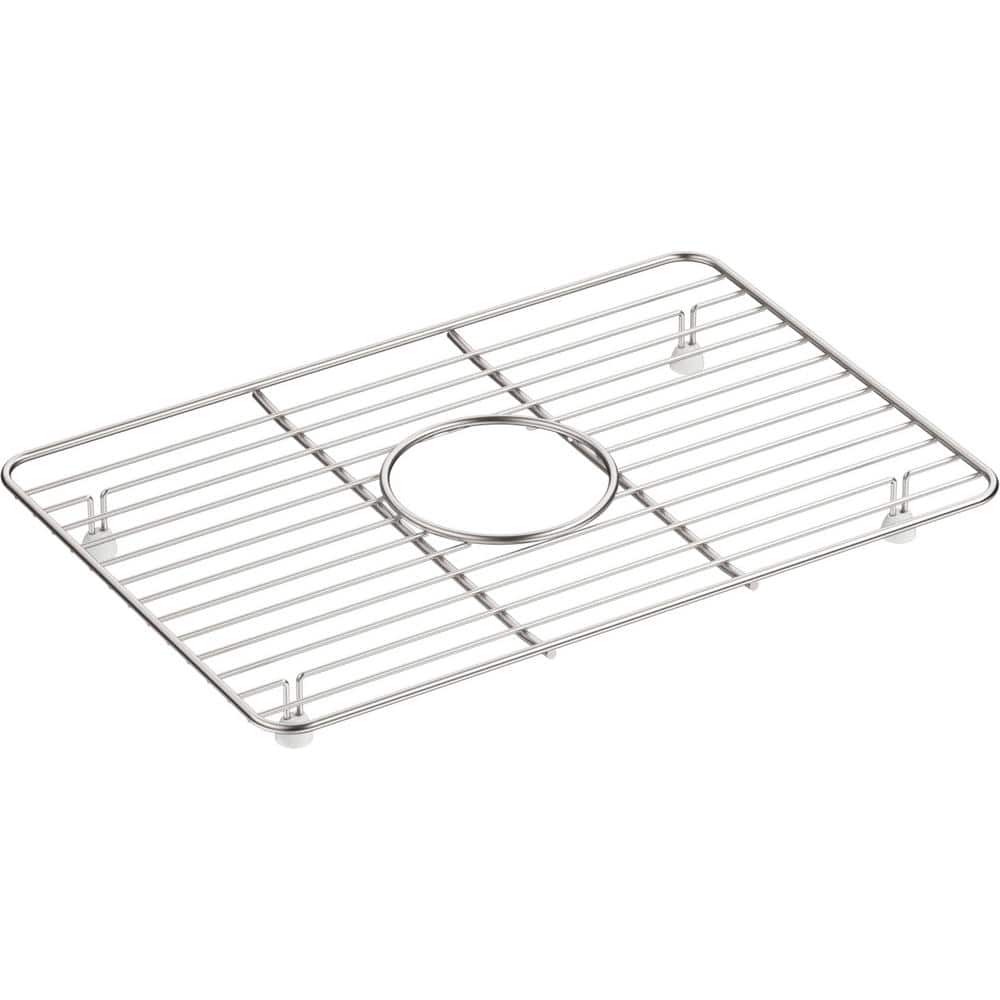 Kennon 10-5/8 in. x 15-9/16 in. Small Sink Rack in Stainless Steel price history on PriceWatchPro