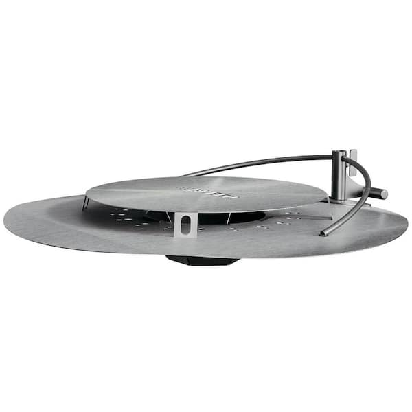 Breeo X Series 24 Fire Pit Heat Deflector without Outpost Rod