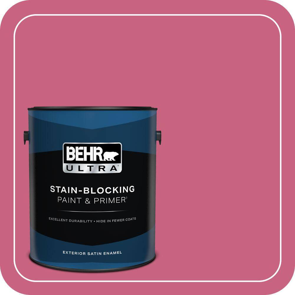 1 gal. #P130-6 Ballerina Tutu Satin Enamel Exterior Paint & Primer price history on PriceWatchPro