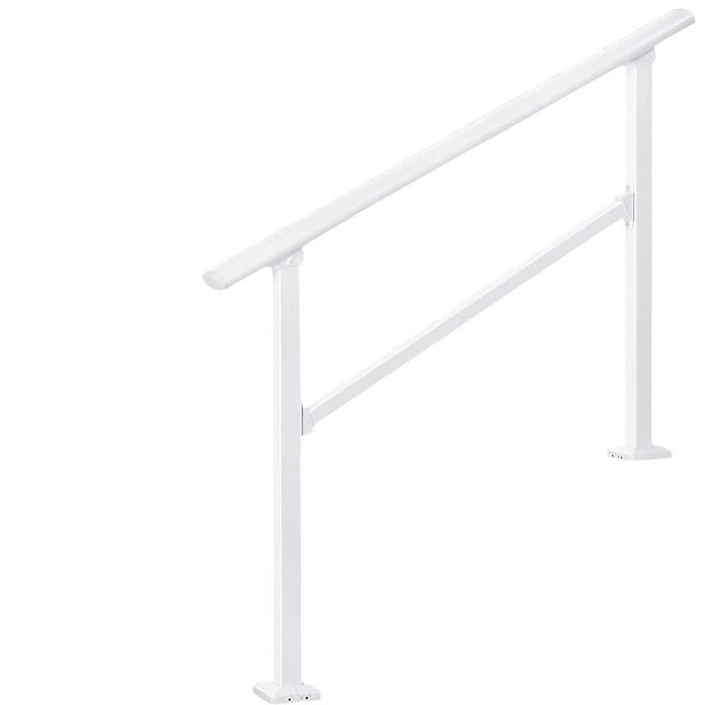 Outdoor 4 Step Handrails Sturdy Metal Stair Railing Kit Safe Stylish Design for Porch and Indoor Steps Use price history on PriceWatchPro