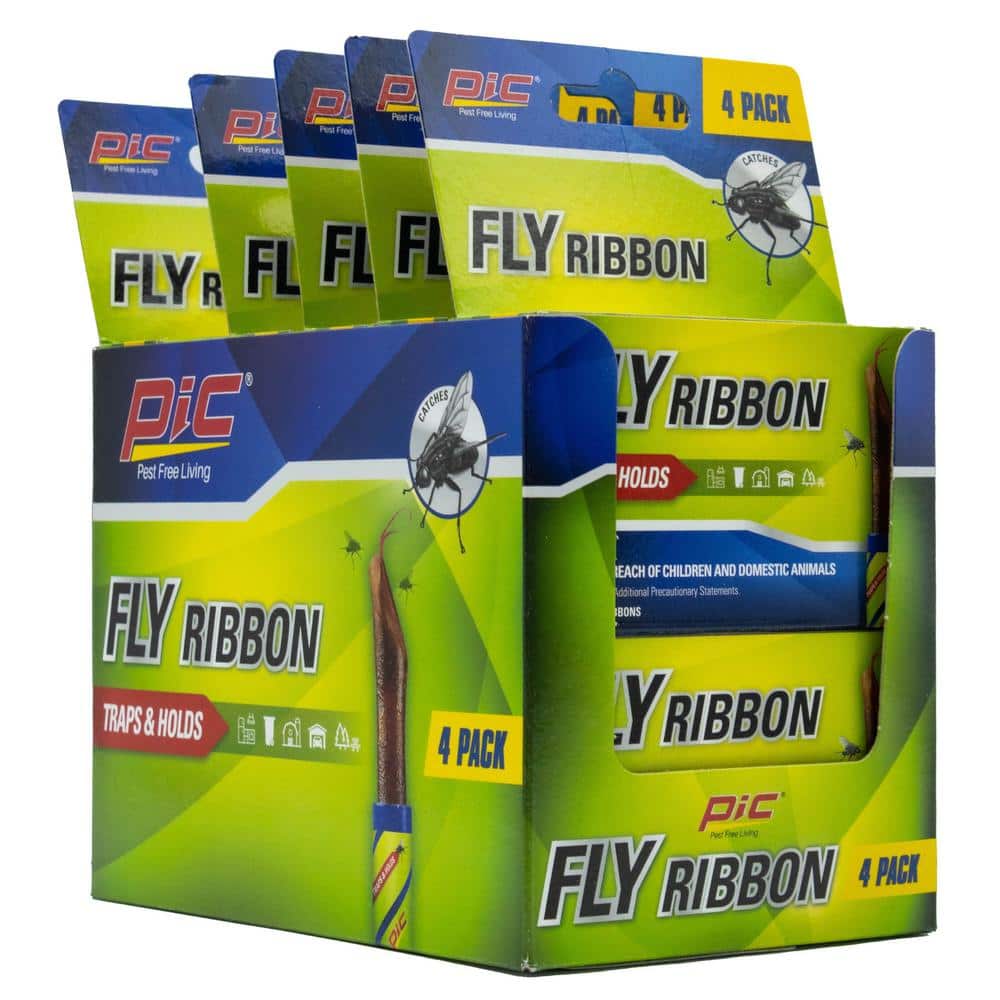 24 Pack Fly Strips, Fly Tape Paper Fly Traps Fly Ribbon Hanging, Fruit  Sticky Fly Traps Fly Catcher for Indoors Outdoors