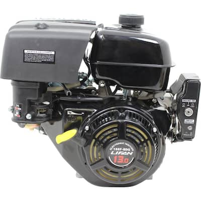 LIFAN 1 in. 13 HP 389cc OHV Recoil Start Horizontal Shaft Gas Engine ...