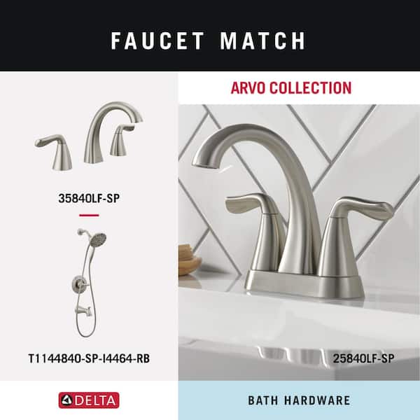 Delta Arvo 18 in. Wall Mount Towel Bar with 6 in. Extender Bath