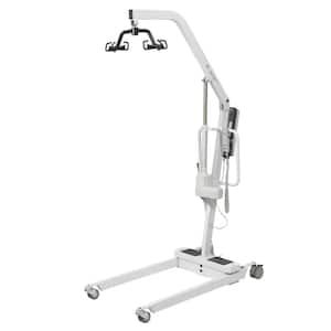 Battery Powered Electric Patient Lift with Rechargeable and Removable Battery No Wall Mount