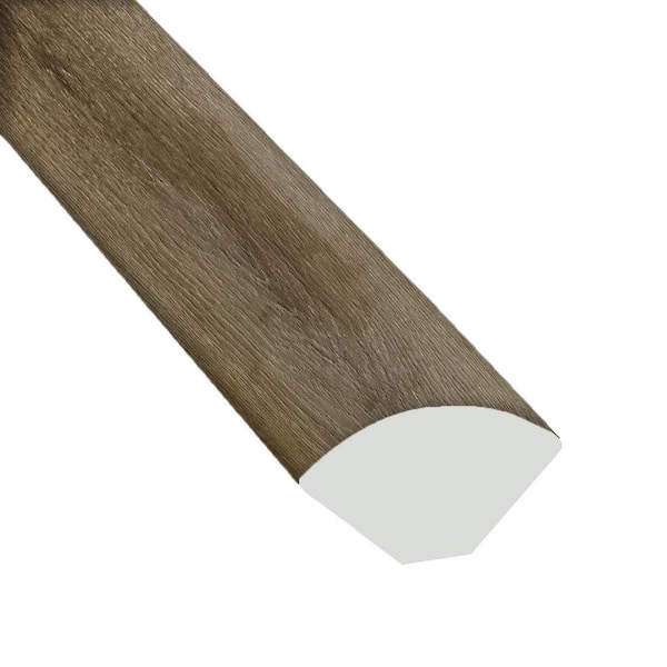 A&A Surfaces Adell 0.59 in. T x 1.1 in. W x 94 in. L Luxury Vinyl Quarter Round Molding