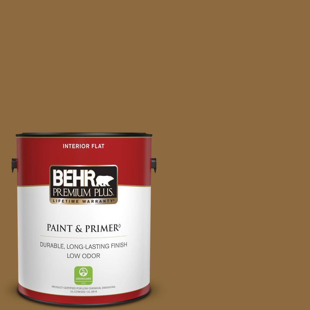 Reviews for BEHR PREMIUM PLUS 1 gal. 300D7 Spanish Leather Flat Low