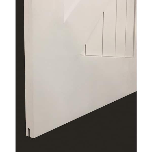 36 in. x 84 in. K-Plank Primed MDF Interior Barn Door Slab 36 in. x 84 in. K-Plank Primed MDF Interior Barn Door Slab
