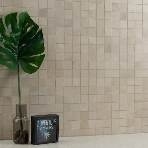 Madison Galaxia 2 in. Square 12 in. x 12 in. x 0.39 in. Matte Porcelain Mesh-Mounted Mosaic Tile (8 sq. ft./Case)