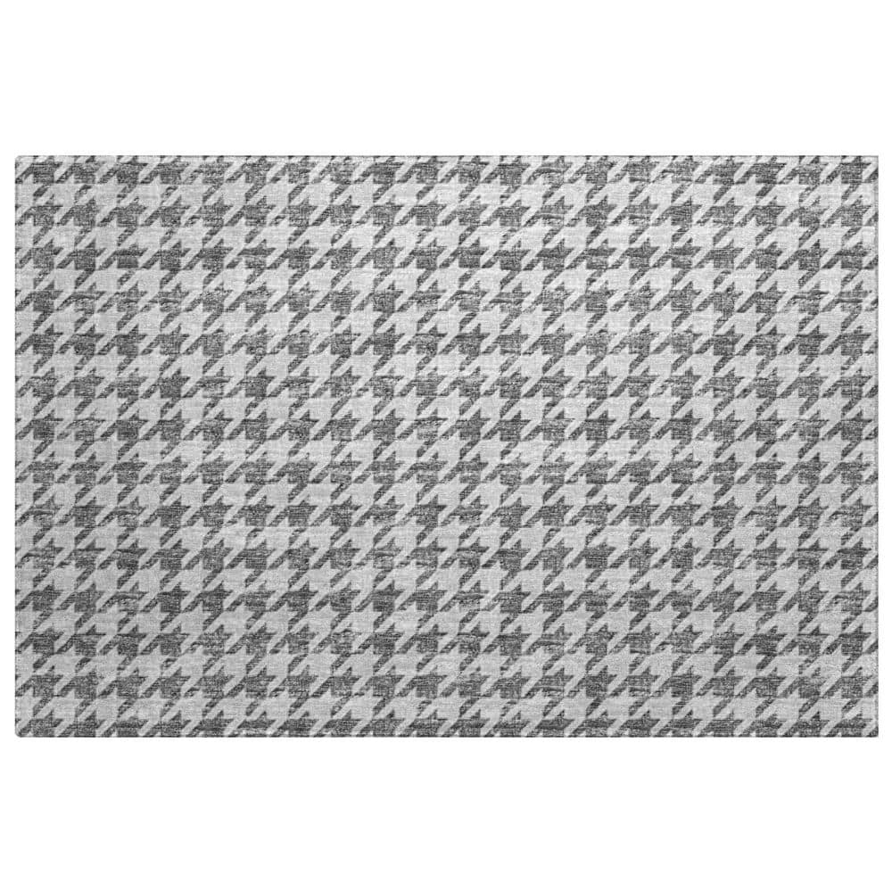 Dream Shag Premium Machine Washable Abstract ADS137 Gray 2 ft. x 3 ft. Accent Rug price history on PriceWatchPro
