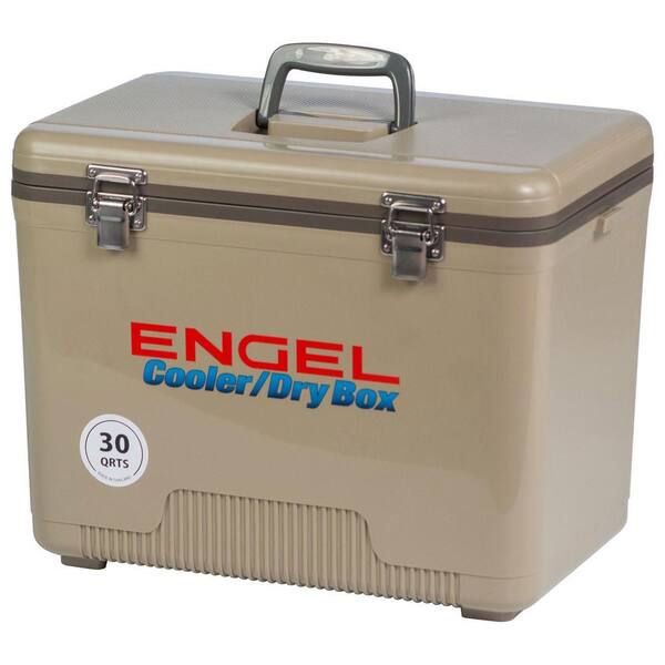 Engel 30 qt. 48-Can Lightweight Insulated Mobile Cooler Drybox, Pink UC30P  - The Home Depot