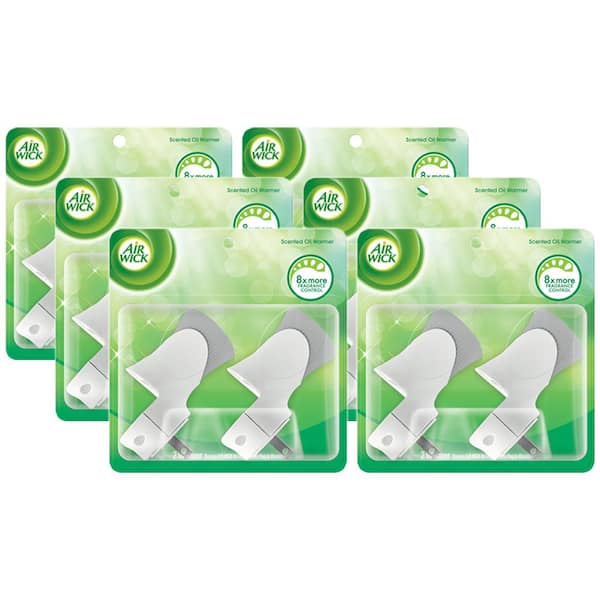 Plug-In Scented Oil Automatic Air Freshener Dispenser (12-Refills)