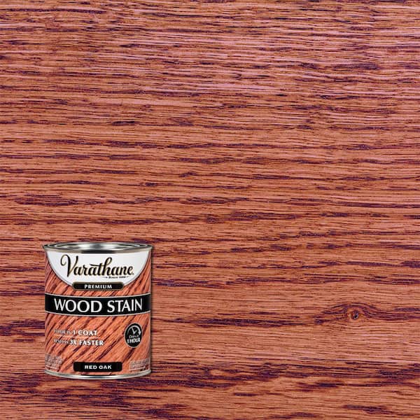 Varathane 1 Qt. Barn Red Premium Fast Dry Interior Wood Stain (2-Pack)